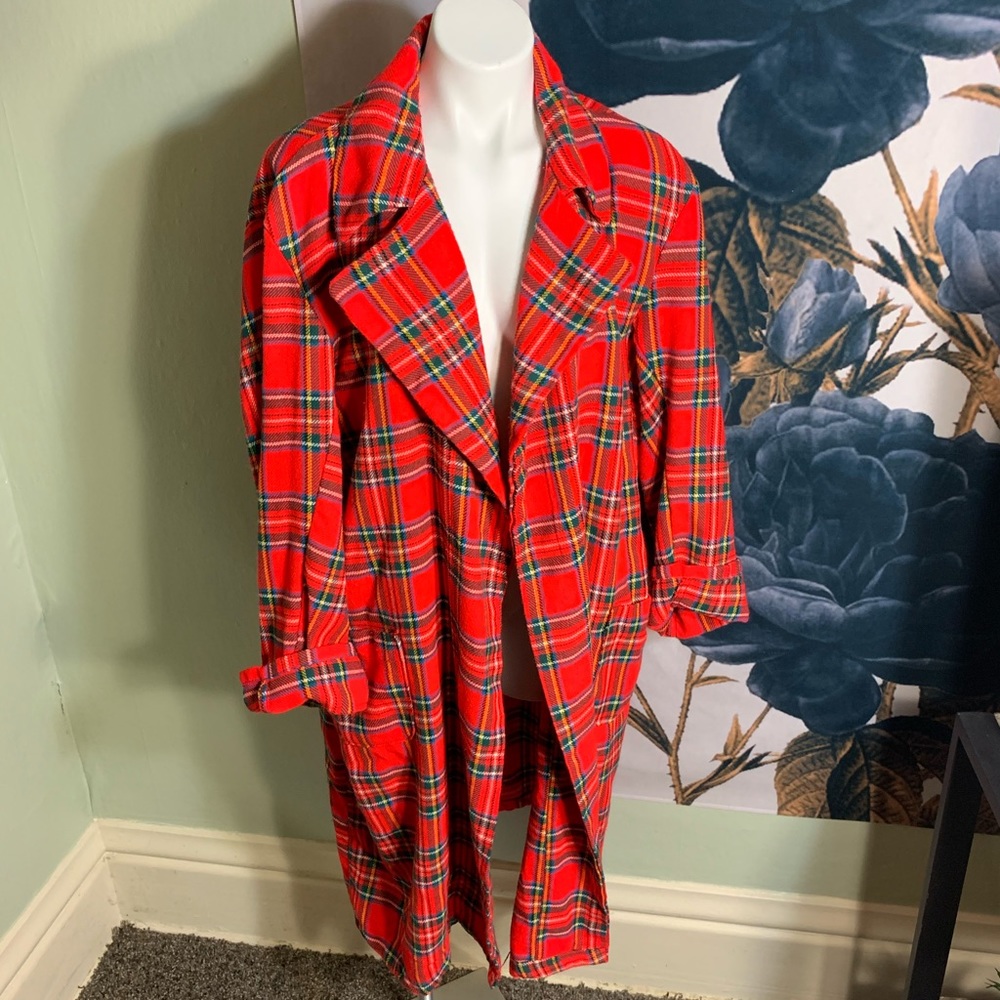 vintage towncraft for JC Penney plaid coat